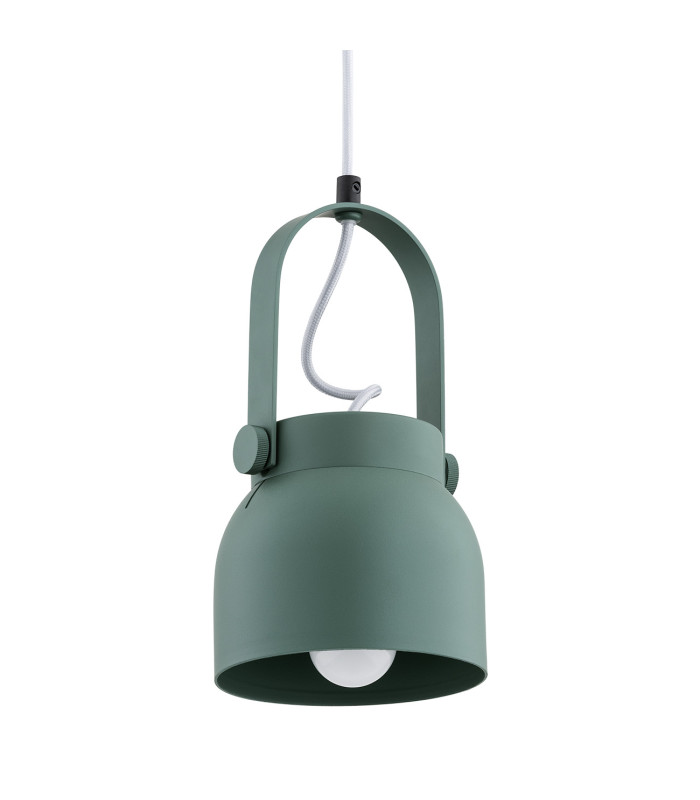 Logan 12cm Dome Pendant Ceiling Light Green-3