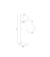 Lukka Desk Task Table Lamp Black Structure Chrome-2
