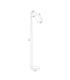 Lukka Desk Floor Lamp Black Structure Chrome-2