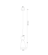 Lukka Dome Pendant Ceiling Light Black Structure Chrome-2