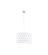 Magic Cylindrical Pendant Ceiling Light White With Grey Stars-1