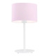 Magic Table Lamp With Round Shade Light Pink White Structure-1