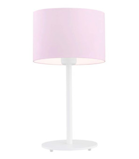 Magic Table Lamp With Round Shade Light Pink White Structure-1