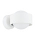 Massimo Plus Outdoor Globe Wall Lamp Opal Matt White Structure IP44-1