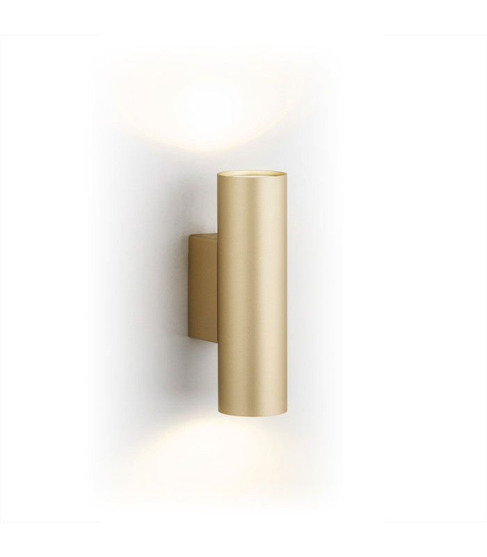 Mitos Plus Up & Down Wall Lamp Gold-1