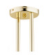 Moritz Globe Ceiling 4 Light Opal Matt Brass Steel-4