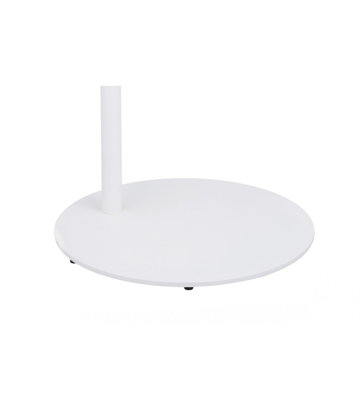 Nashville Arc Floor Lamp White Structure Brass Elements-5