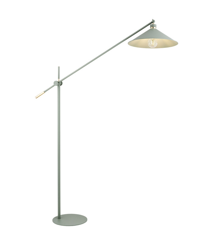 Nashville Arc Floor Lamp Siege Structure Brass Elements-1