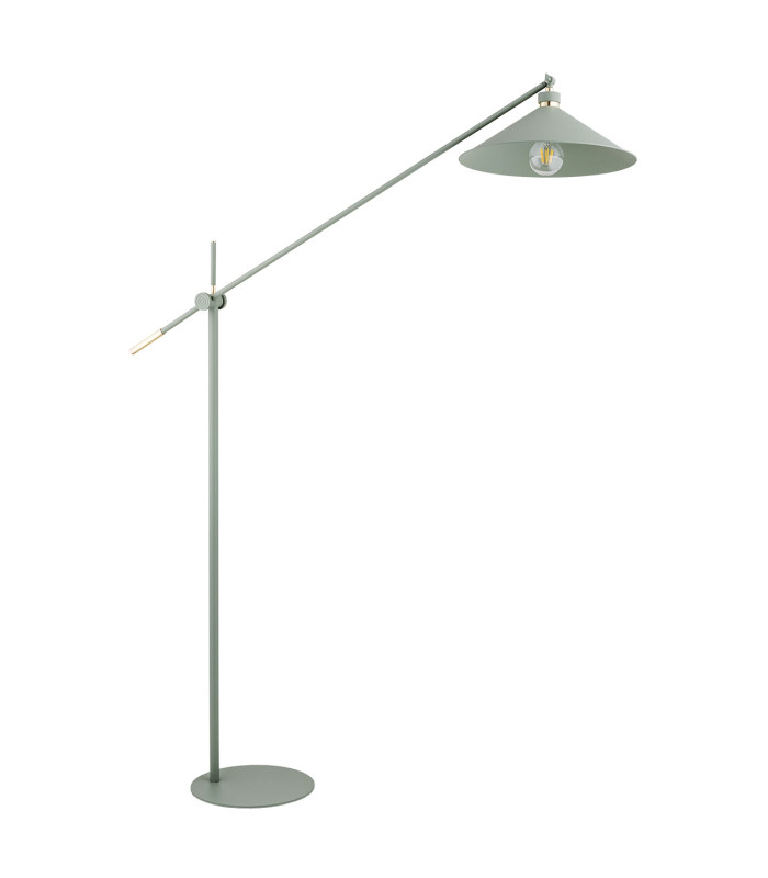 Nashville Arc Floor Lamp Siege Structure Brass Elements-2