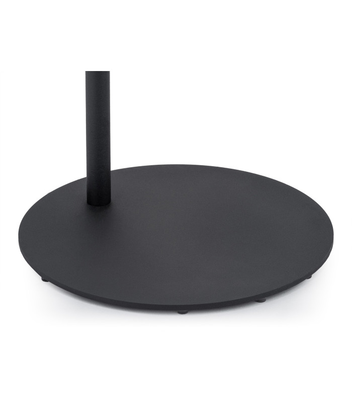 Nashville Arc Floor Lamp Black Structure Brass Elements-4