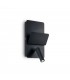LED 1 Light Wall Light Black - 1