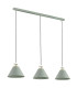 Orte Bar Pendant Ceiling 3 Light Siege Structure Brass Elements-2