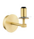 Paloma Right Angle Wall Lamp Opal Matt (Fluted) Brushed Brass-5
