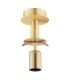 Paloma 25cm Globe Ceiling Light Smoky (Fluted) Brushed Brass-4