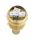 Paloma Globe Ceiling Light Honey Lister (Fluted) Brushed Brass-5