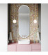 Paloma 12cm Globe Pendant Ceiling Light Opal Matt (Fluted) Brushed Brass-3