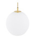 Paloma Cluster Pendant Ceiling 3 Light Opal Matt (Fluted) Brushed Brass-4