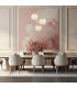 Paloma Cluster Pendant Ceiling 3 Light Honey Lister (Fluted) Brushed Brass-3