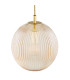 Paloma Cluster Pendant Ceiling 3 Light Honey Lister (Fluted) Brushed Brass-4