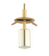 Paloma Cluster Pendant Ceiling 3 Light Honey Lister (Fluted) Brushed Brass-6