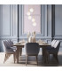 Paloma Cluster Pendant Ceiling 5 Light Opal Matt (Fluted) Brushed Brass-3