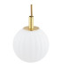 Paloma Cluster Pendant Ceiling 5 Light Opal Matt (Fluted) Brushed Brass-4