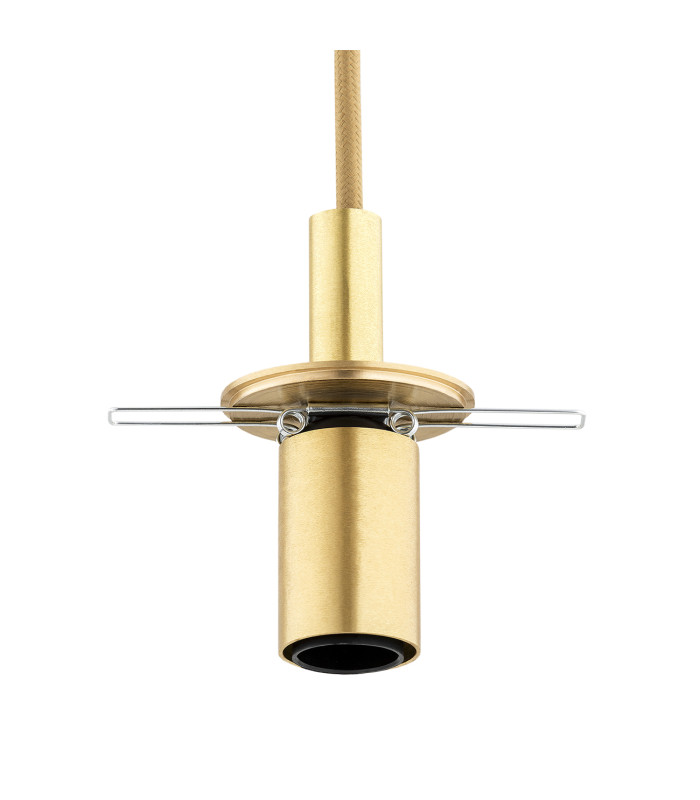 Paloma Cluster Pendant Ceiling 5 Light Smoky (Fluted) Brushed Brass-6