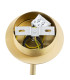 Paloma Multi Arm Pendant Ceiling 3 Light Opal Matt (Fluted) Brushed Brass-7