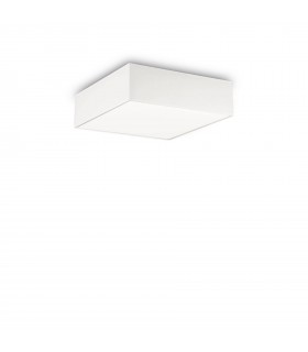 4 Light Medium Flush Ceiling Light White - 1