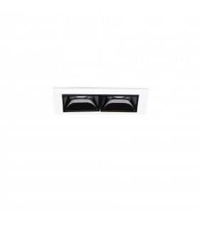 LED 2 Light Recessed Spotlight White - 1