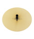 Piava Globe Ceiling Light White-Brown (Marble Colour) Brushed Brass-6