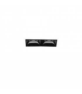 LED 2 Light Recessed Spotlight Black - 1