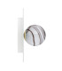 Piava Globe Ceiling Light White-Brown (Marble Colour) Cream White-6