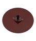 Piava Globe Ceiling Light White-Brown (Marble Colour) Chocolate Brown-6