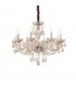 8 Light Pendant Light Amber - 1