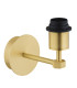 Princeton Wall Lamp With Shade Beige (Gold Inside) Brushed Brass-4