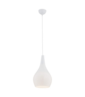 Santana Dome Pendant Ceiling Light Opal Shine White-1