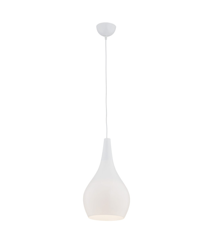 Santana Dome Pendant Ceiling Light Opal Shine White-1