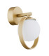 Saturnia Wall Lamp Opal Matt Gold-2