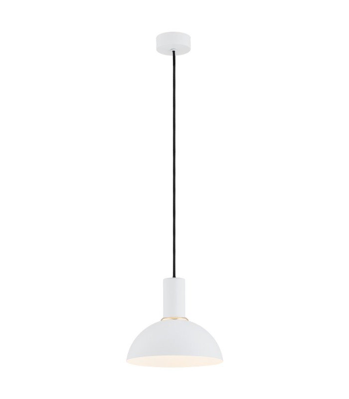 Sines Dome Pendant Ceiling Light White Structure