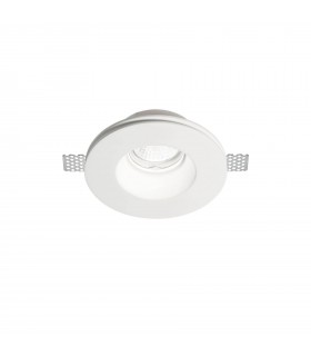 1 Light Large Recessed Spotlight White - 1