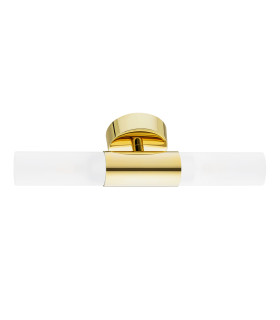 Taylor Up & Down Wall Lamp Frosted Brass-2