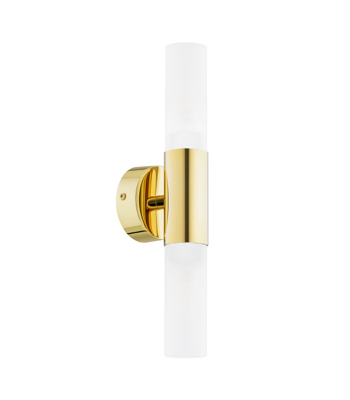 Taylor Up & Down Wall Lamp Frosted Brass-4