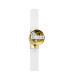 Taylor Up & Down Wall Lamp Frosted Brass-5