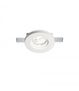 1 Light Small Recessed Spotlight White - 1