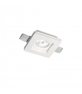 1 Light Small Recessed Spotlight White - 1