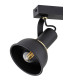 Twist Twin Ceiling Spotlight Black Structure Brass Elements-3