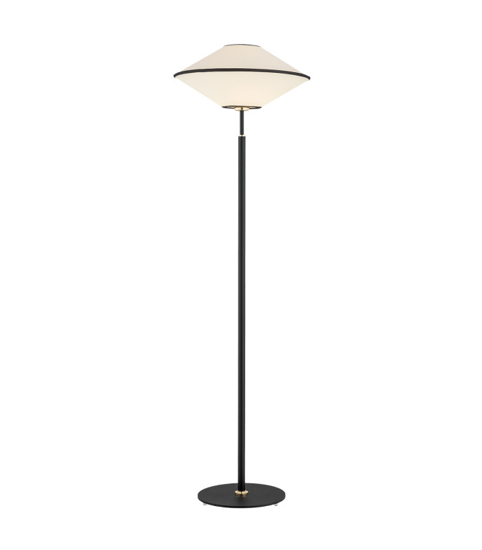 Troy Floor Lamp Beige Black Structure-1