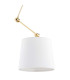 Zakyntos Plus Cylindrical Pendant Ceiling Light White Brass Steel-3