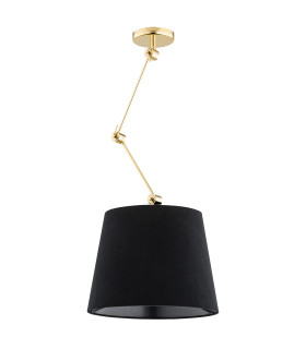Zakyntos Plus Cylindrical Pendant Ceiling Light Black Brass Steel-2